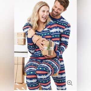 Hannah Anderson Scandi Snowflake PJ Top